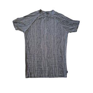 VTG Y.M.L.A Women's Artsy Size‎ S Crew Neck Short Sleeve Shirt Futuristic